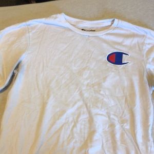 White Champion Tshirt